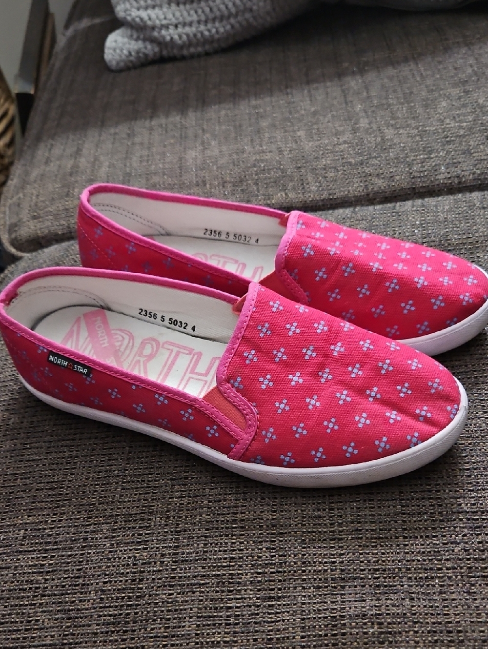 North Star Pink Ballet Flats Shoes UK Size  4 US 6.5